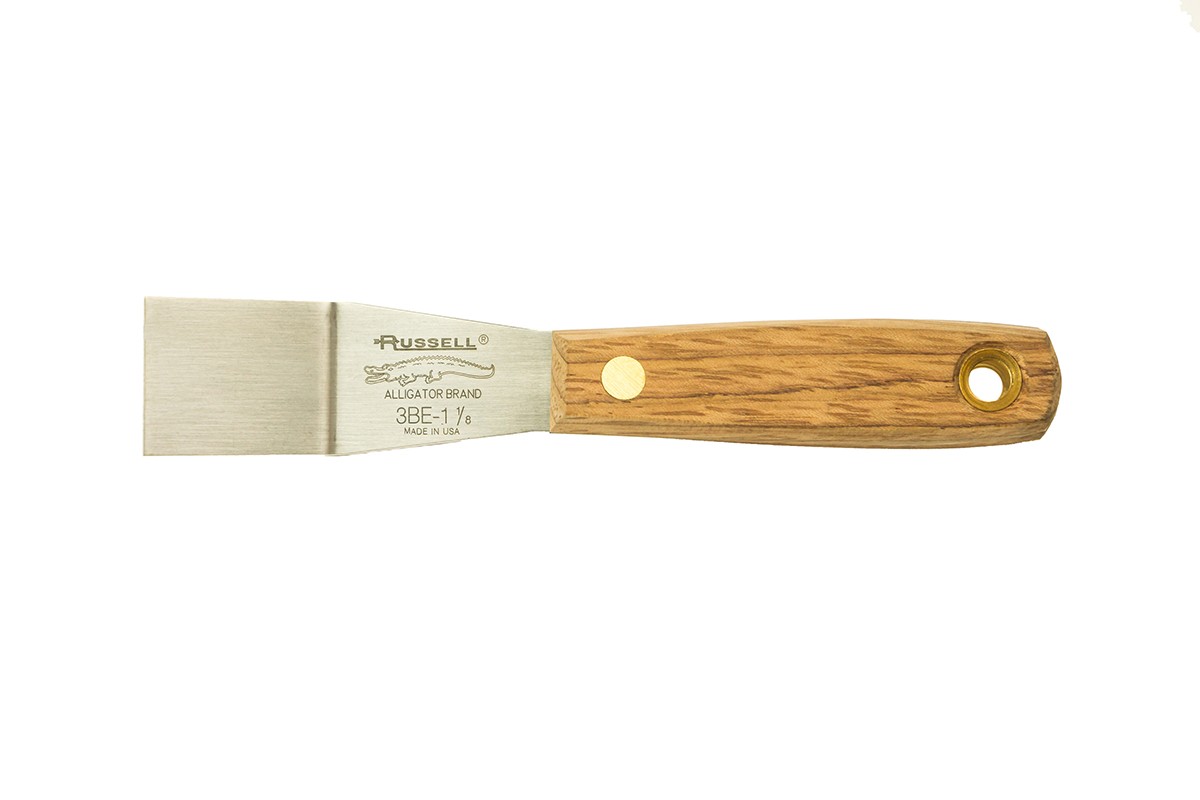 Dexter Russell Industrial 1 1/8" Bent Putty Knife 50391 3BE-1 1/8