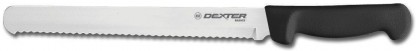 Dexter Russell Basics 12" Scalloped Slicer Black Handle 31605B P94805B